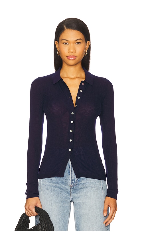 Korey Fitted Rib Cardigan in . - size L (also in M, S, XL, XS) - PISTOLA - Modalova