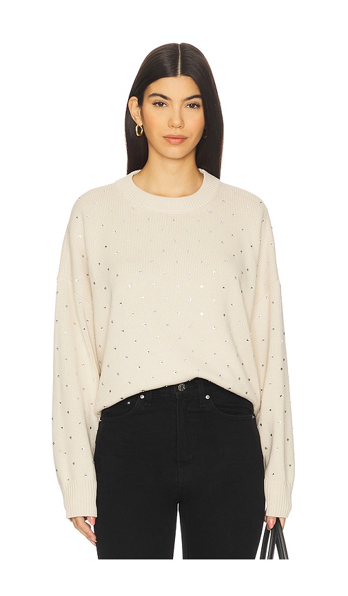 Pistola Steph Crew Neck Sweater In White