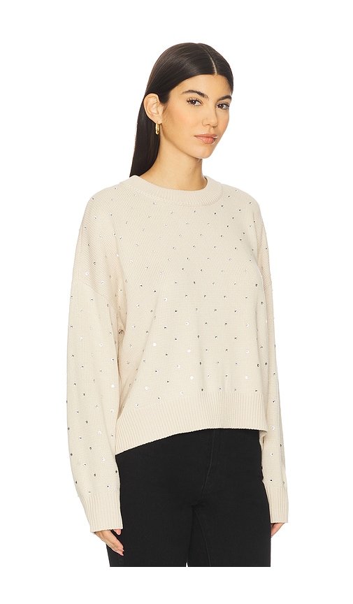 Pistola Steph Crew Neck Sweater In White