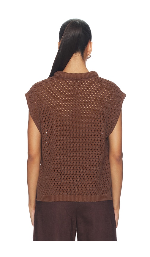 PISTOLA Beck Open Knit Cropped Sweater | Thumbnail 3 PISTOLA Beck Open Knit Cropped Sweater | Thumbnail 3