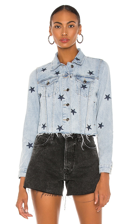 star jeans jacket