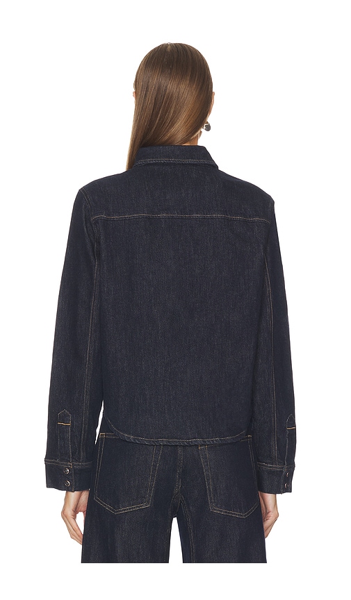  Pistola Shacket Thea In Blue. Größe S. Also In Xs, M, L. 