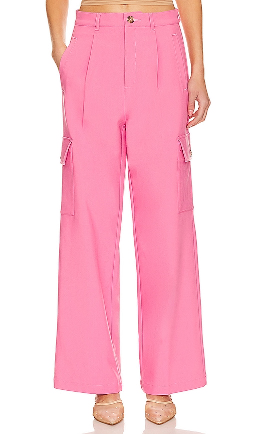 Shop Pistola Brynn Pants In Pink Cosmos