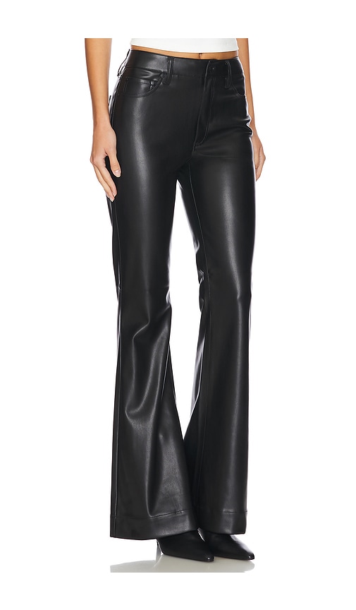 Shop Pistola Kinsley Flare Pant In Slate Black