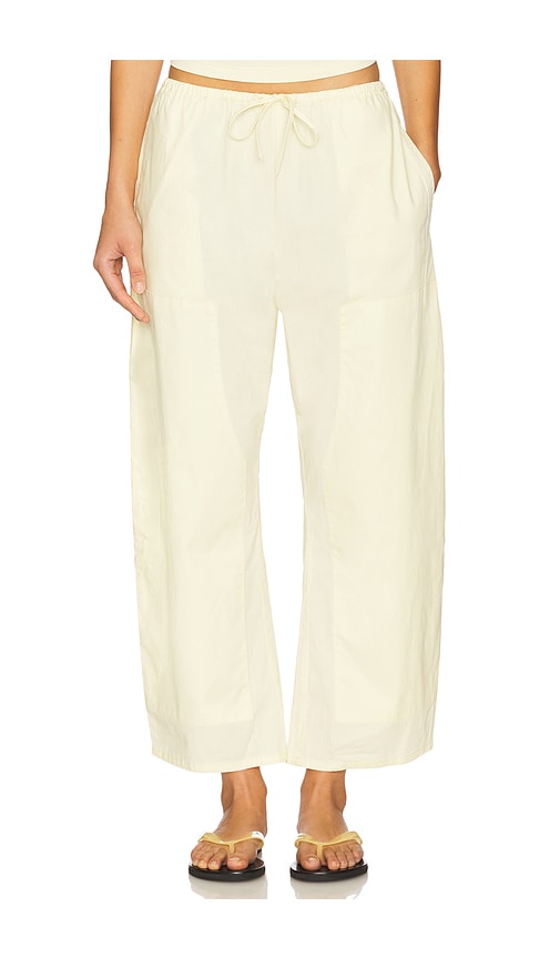 Theo Drawstring Poplin Pant