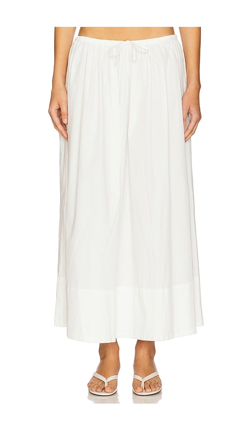 PISTOLA NOELLE POPLIN MAXI SKIRT 
