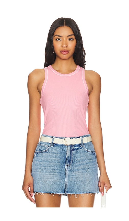 Shop Pistola Blake Tank In Pink Lemonade