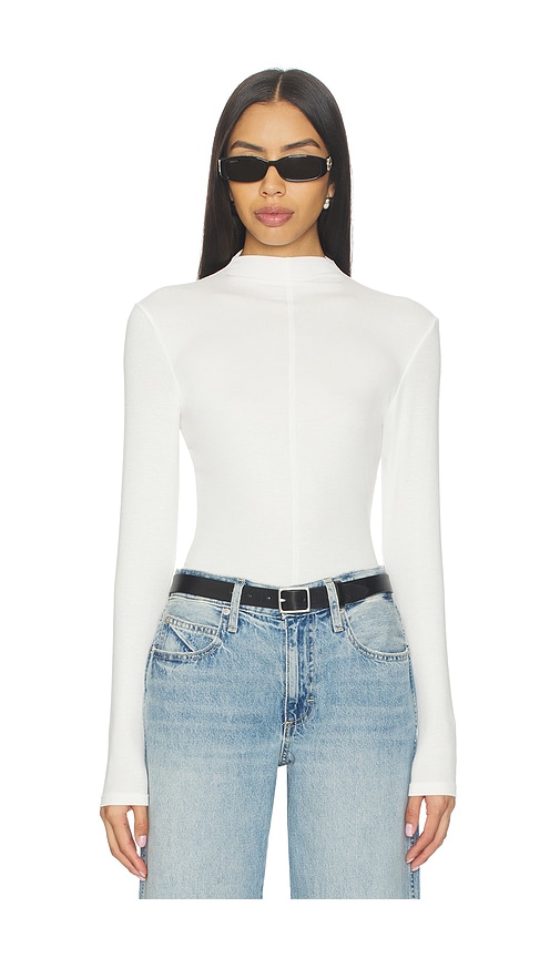 PISTOLA Dara Long Sleeve Funnel Neck Top