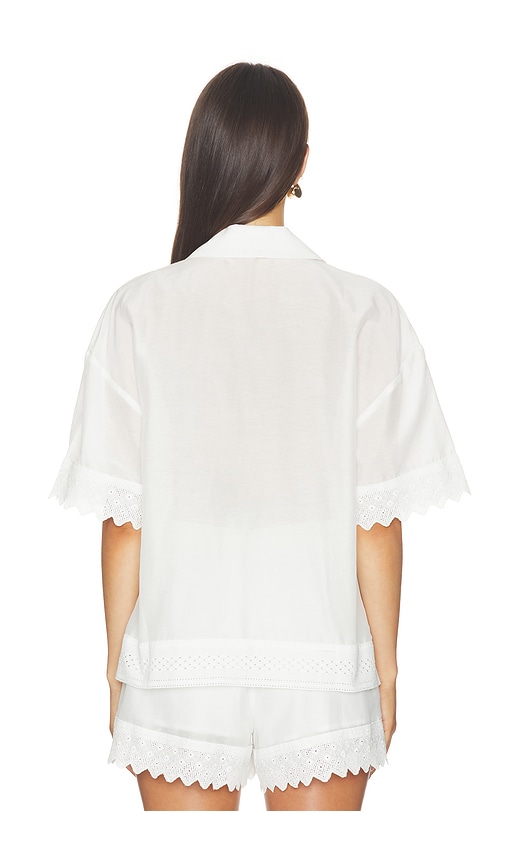 PISTOLA Maliah Silk Blend Camp Shirt | Thumbnail 4 PISTOLA Maliah Silk Blend Camp Shirt | Thumbnail 4