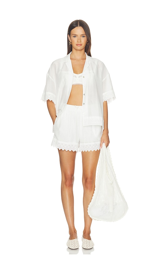 PISTOLA Maliah Silk Blend Camp Shirt | Thumbnail 5 PISTOLA Maliah Silk Blend Camp Shirt | Thumbnail 5