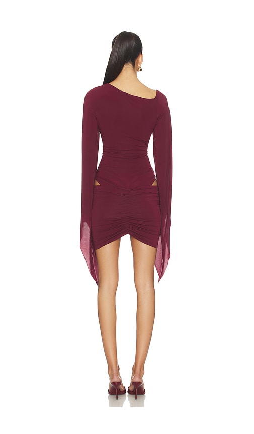  Palmatic Studio Kleid Harina Mini In Burgundy. Größe Xs. Also In S, M. 