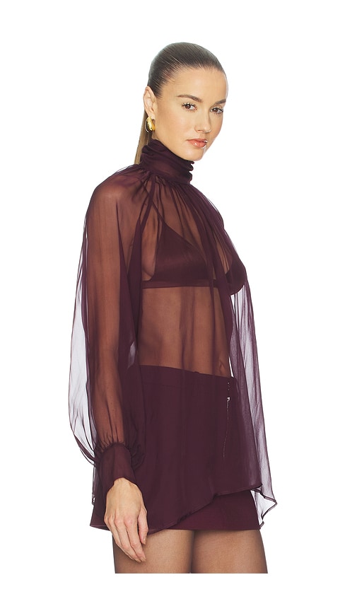  Palmatic Studio Liss Blouse In Purple. Size M. Also In Xs, L. 