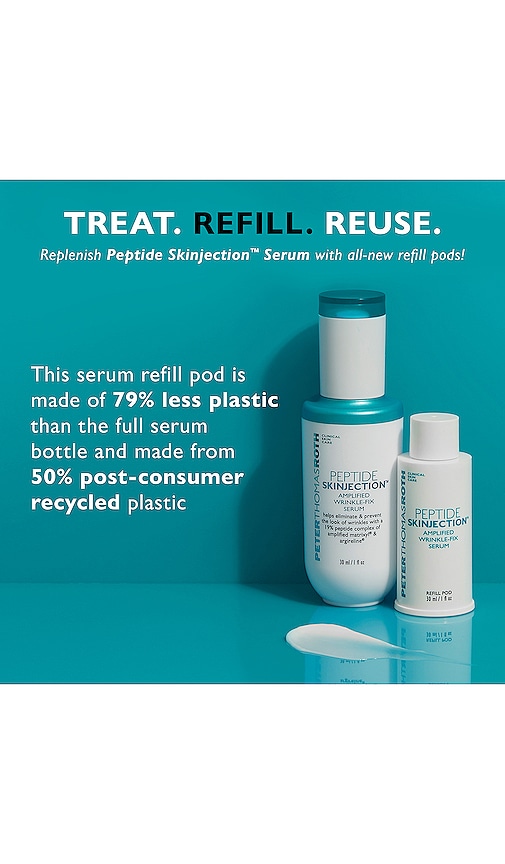  Peter Thomas Roth Recharge Sérum Peptide Skinjection Amplified Wrinkle-fix Serum Refill En Beauty: Na. 