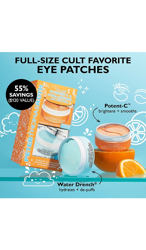 Peter Thomas Roth Vitamin C & Hyaluronic Acid Eye Patches