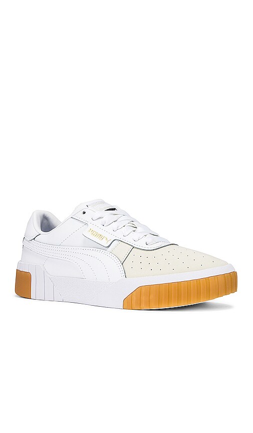 puma white canvas shoes