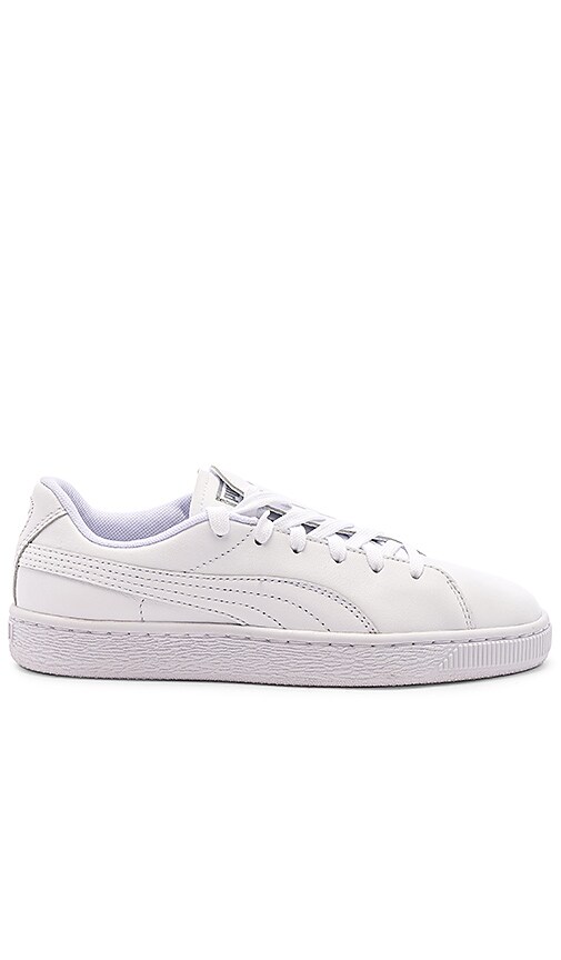 silver puma sneakers