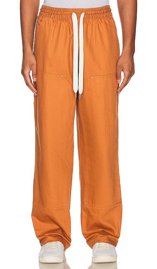 Puma Select x Rhuigi Double Knee Pants in Orange