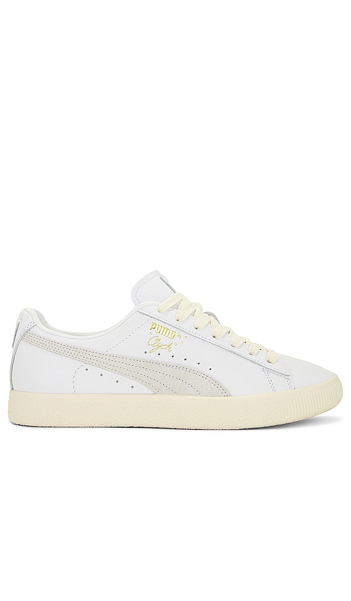 Parásito Empotrar Tomar medicina Puma Select Clyde Base Sneakers in Puma White, Frosted Ivory, & Puma Team  Gold | REVOLVE