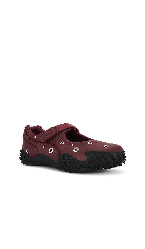 Puma Mostro Fey Grommet Sneaker In Burgundy