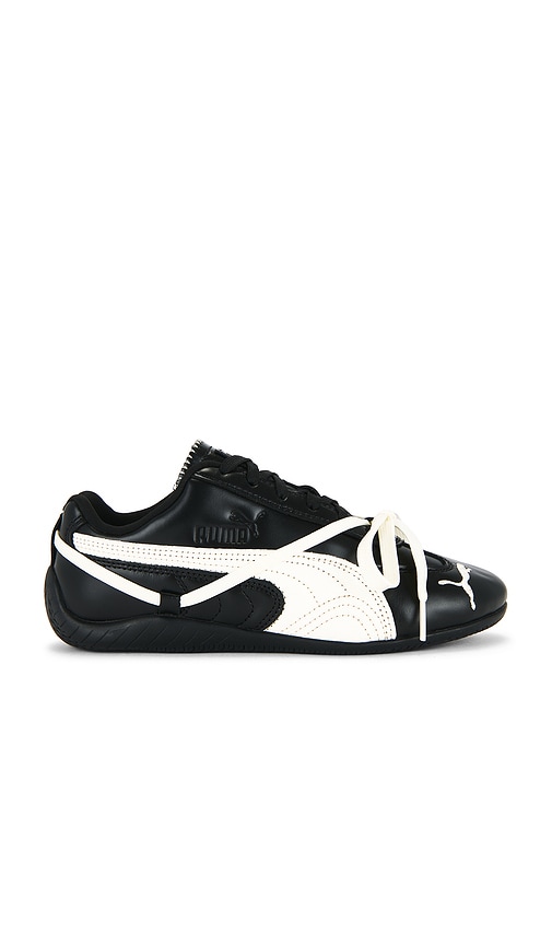 Puma Select X RosÉ Speedcat PRM Sneaker in Puma Black & Warm White