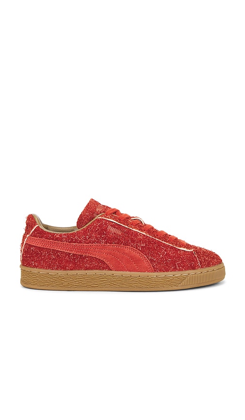Puma Select X Danielle Cathari Suede Fuzzy Sneaker
