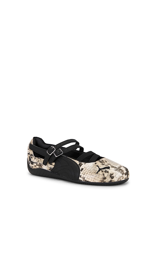 Puma Speedcat Ballet Snake Woman Black And Beige