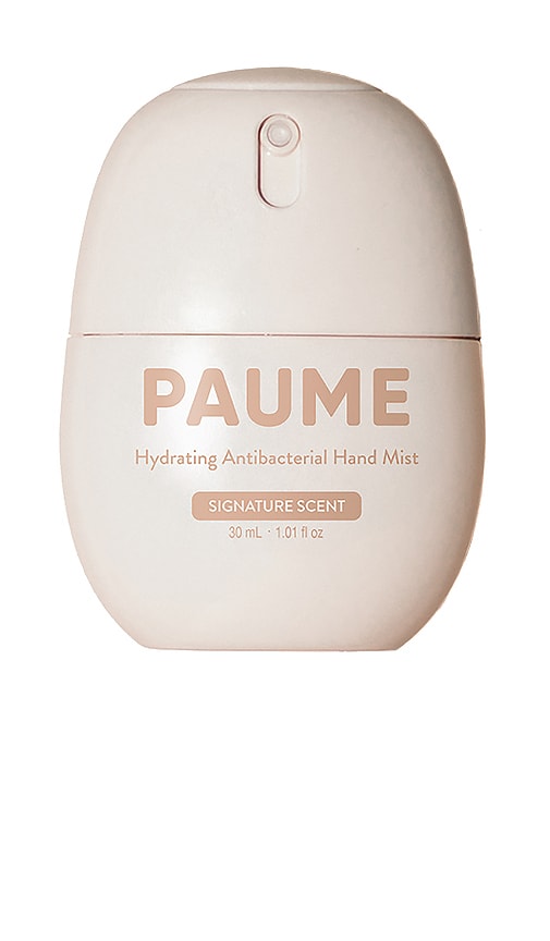 Paume Hydrating Antibacterial Hand Mist Bottle in Signature Scent.