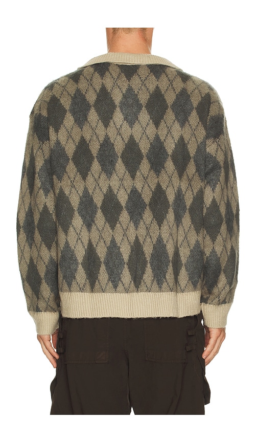 Found Wool Blend Argyle Sweater In Multi