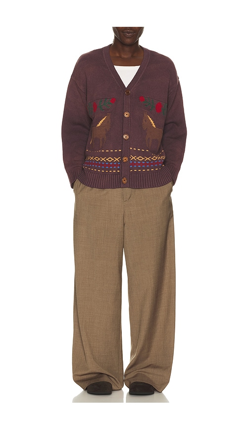  Found Cardigan In Purple. Größe M. Also In L, Xl/1x, Xxl/2x. 