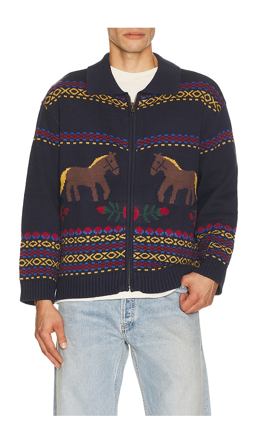 Found Isles Sweater In Navy