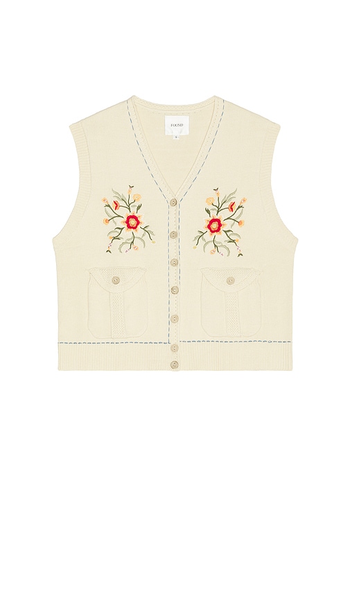 DÉBARDEUR FLORAL EMBROIDERED en . Taille L. Also en M, S, XL/1X - Found - Modalova