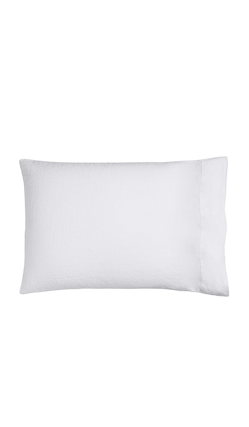 Parachute Linen Pillowcase Set In White