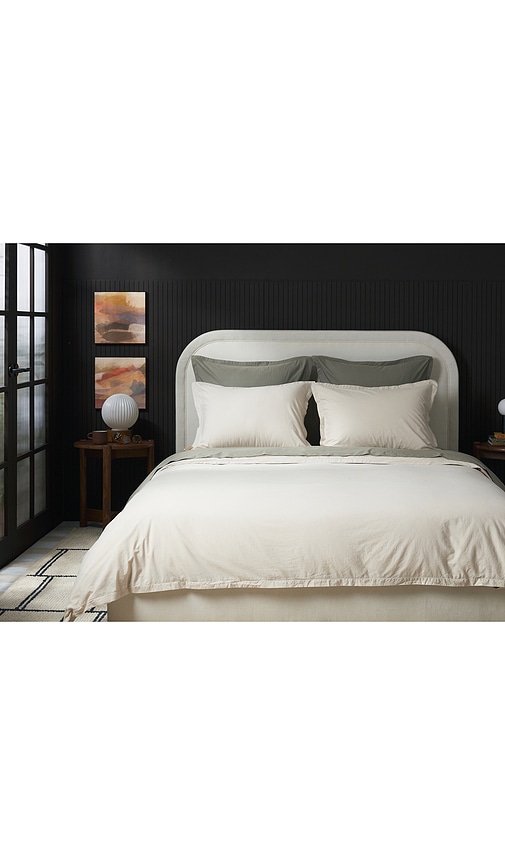 Parachute Percale Sham Set In White