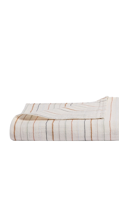Parachute Stripe Beach Blanket In Multi