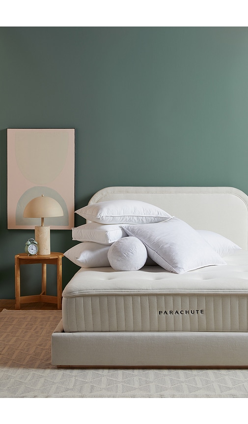  Parachute Down Alternative Body Pillow Insert In White. 