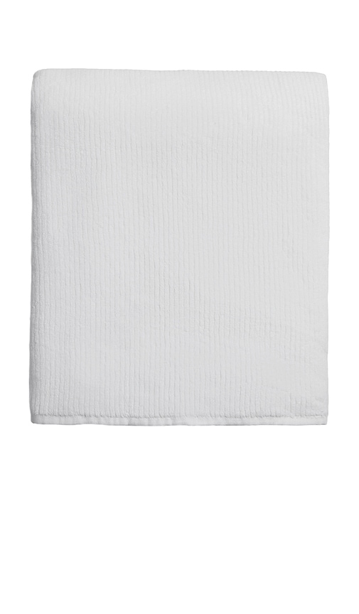 Parachute Soft Rib Bath Sheet In White