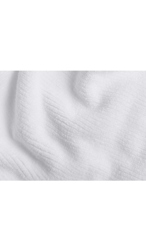 Shop Parachute Soft Rib Bath Sheet In White