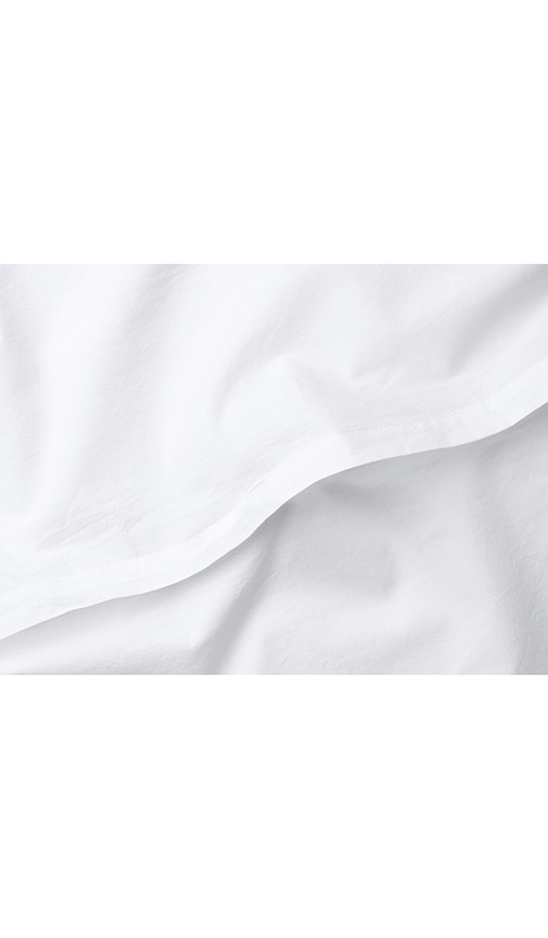 Parachute Percale Pillowcase Set In White