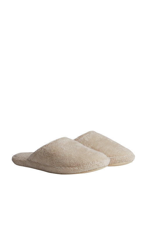 Parachute Classic Turkish Cotton Slippers in Bone