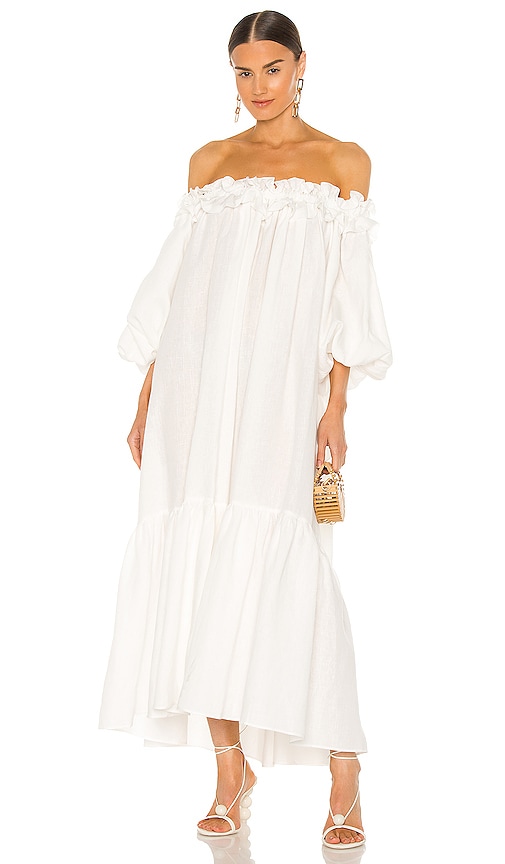 Piece of White Kalina Dress in White | REVOLVE