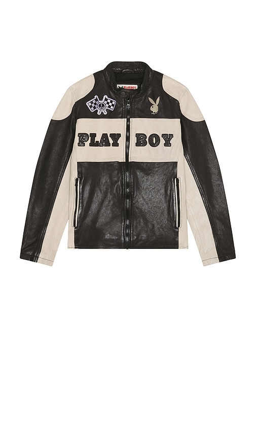Playboy Anderson Leather Jacket