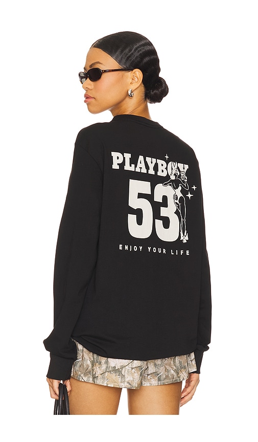 Long Sleeve Tee in . - size L (also in M, S, XL/1X, XS) - Playboy - Modalova