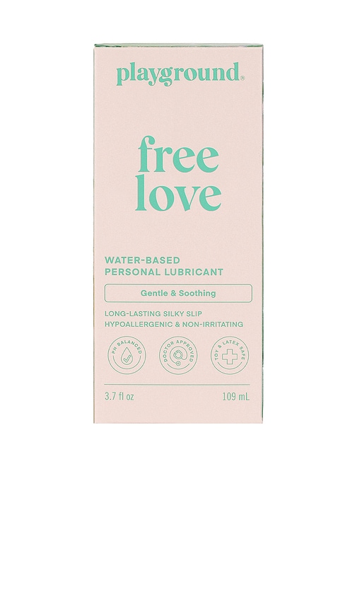 Playground Free Love Extra Gentle Water-based Personal Lubricant