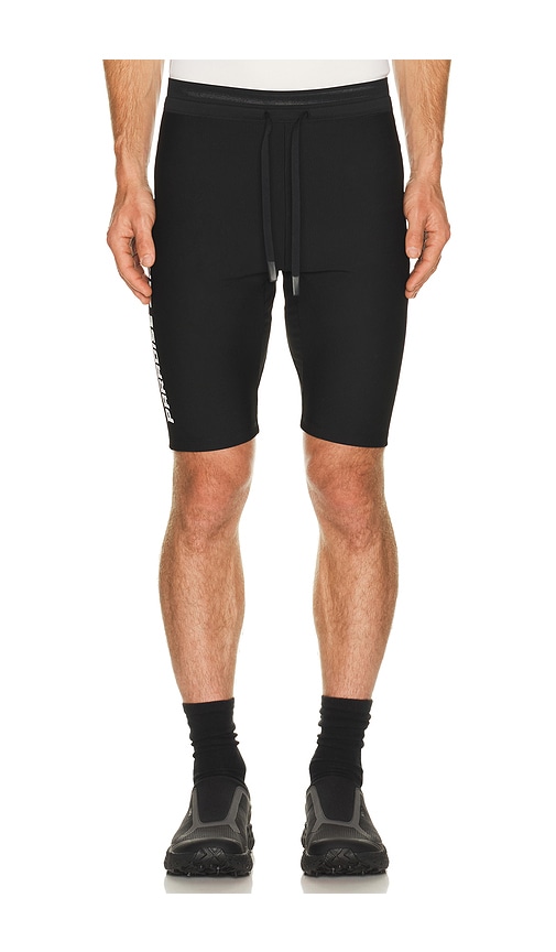 Paradise Zero Ribbed Half Tight in Black. Size S. Also in M, L, XL/1X.