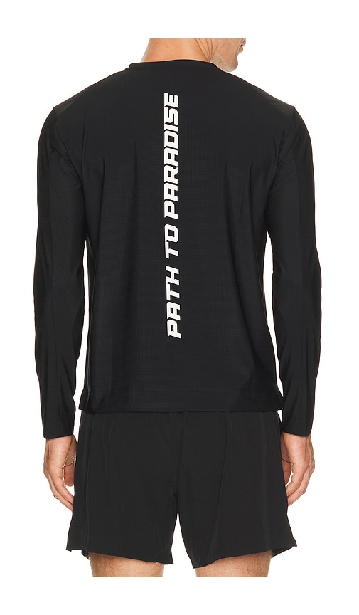  Paradise Zero Web Tech Long Sleeve Tee In Black. Size S. Also In M, L, Xl/1x. 