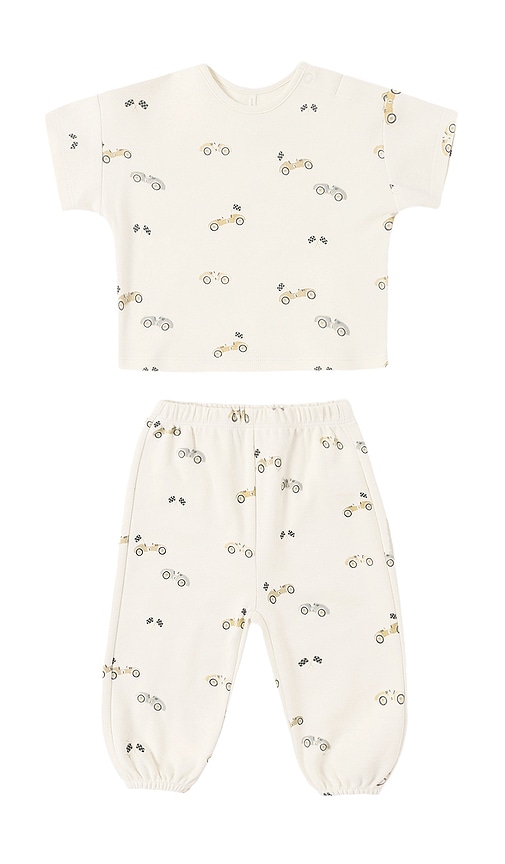 QUINCY MAE Jersey Tee & Pant Set