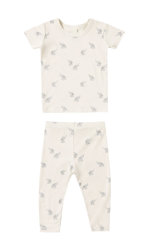 QUINCY MAE Bamboo Short Sleeve Pajama Set