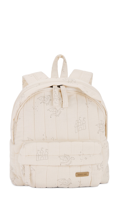 Quincy Mae Mini Backpack In Cream