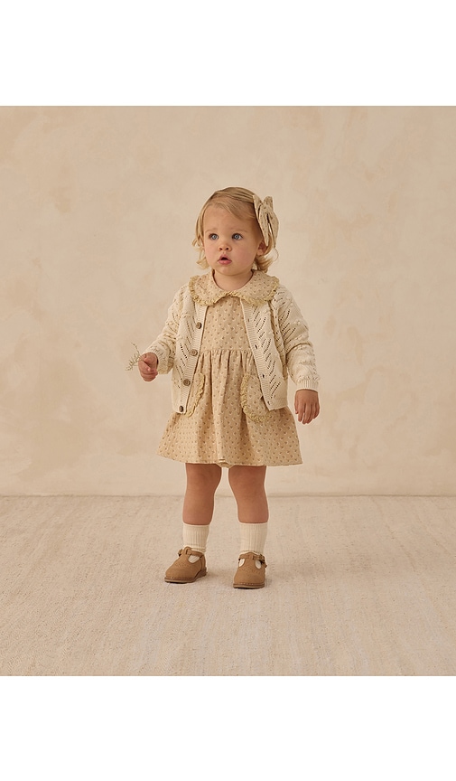  Quincy Mae Kleid In Ivory. Größe 18-24m. Also In 2-3yr, 4-5yr. 