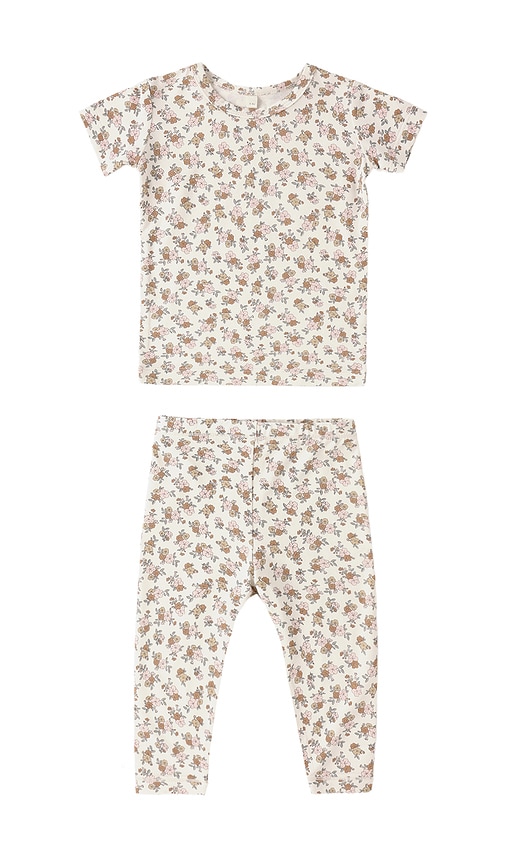 QUINCY MAE Bamboo Short Sleeve Pajama Set